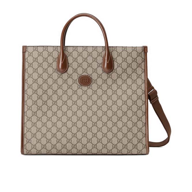 GUCCI MEDIUM TOTE WITH INTERLOCKING&G 674148 92THG 8563 (37.5*33*15.5cm) GUCCI MEDIUM TOTE WITH INTERLOCKING&G 674148 92THG 8563 (37.5*33*15.5cm)